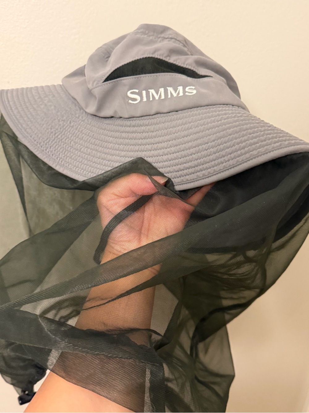 Simms Bugstopper Net Sombrero Gunmetal